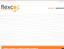 Tablet Screenshot of flexco.ca